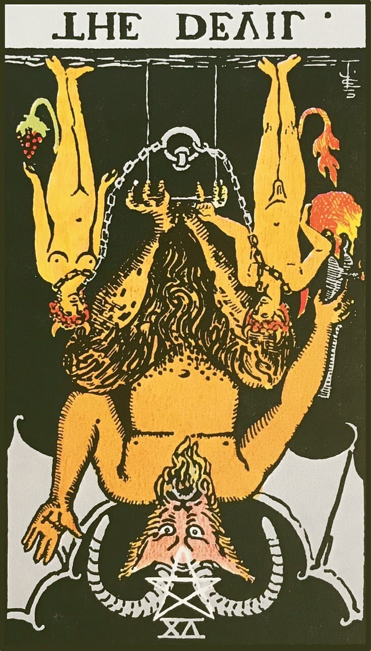 Tageskarte Tarot Der Teufel